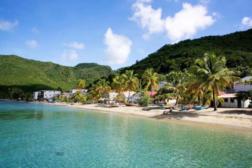 Bungalow Vanille Pacane - Vue Mer Avec Spa Prive Les Trois-Ilets Luaran gambar