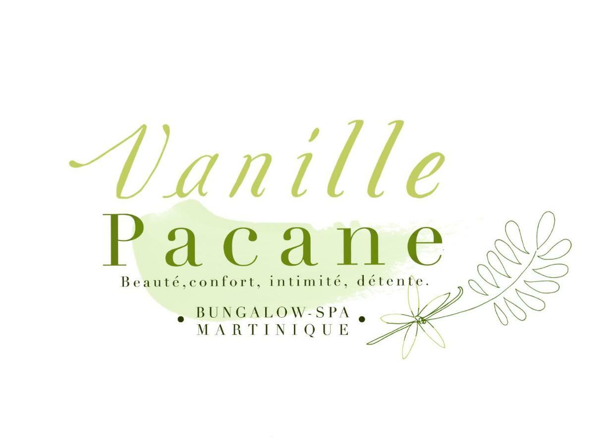 Bungalow Vanille Pacane - Vue Mer Avec Spa Prive Les Trois-Ilets Luaran gambar